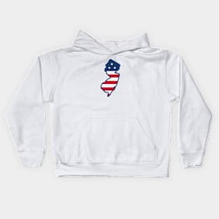 Stars and Stripes New Jersey Kids Hoodie